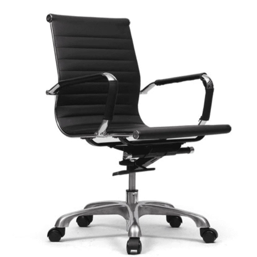 Boardroom Series B1 Stripes Luxury Medium Back Chair
