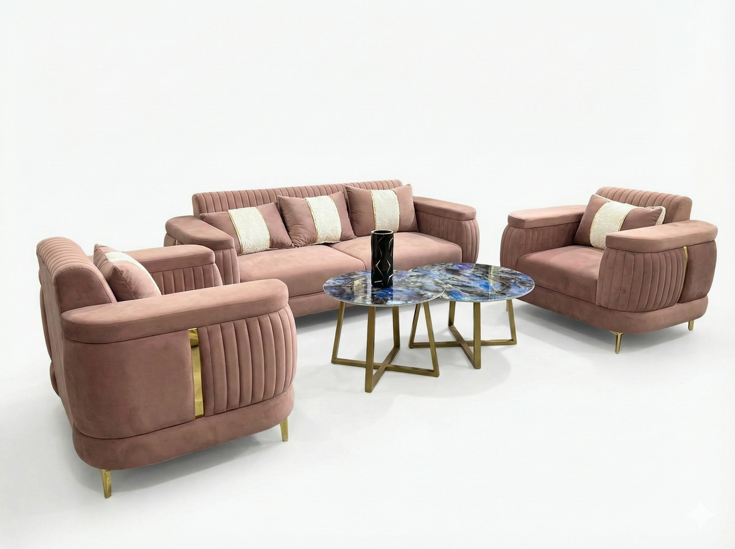 Bliss 5 Seater Sofa Set(3+1+1)