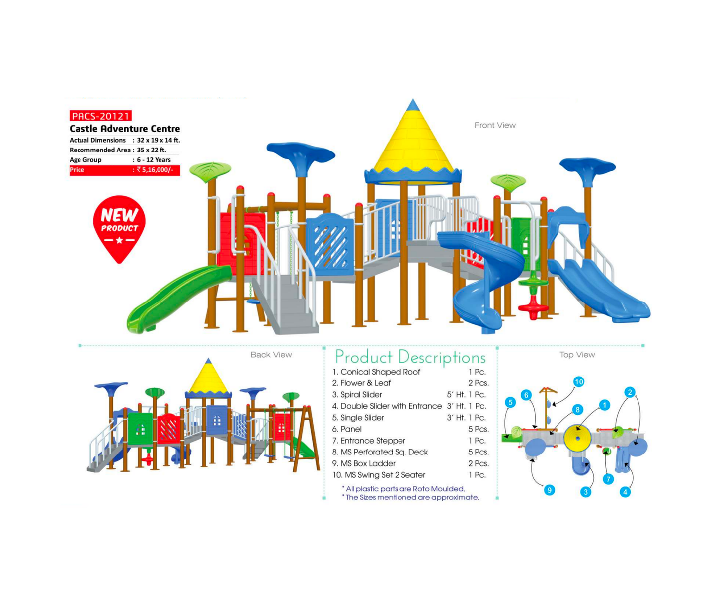 Castle Adventure Centre - PACS-20121