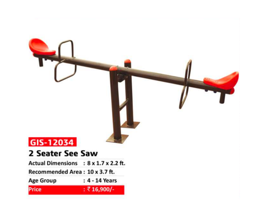 2 Seater See Saw - GIS-12034