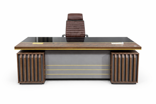 Apex Imporated Office Table with attached Side Table 6X3 Feet