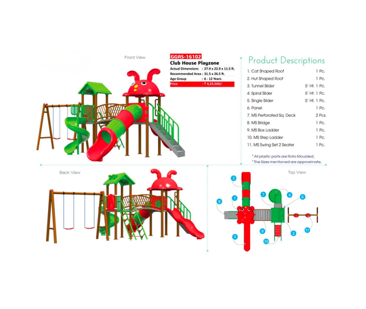 Club House Playzone - GGAS-16102