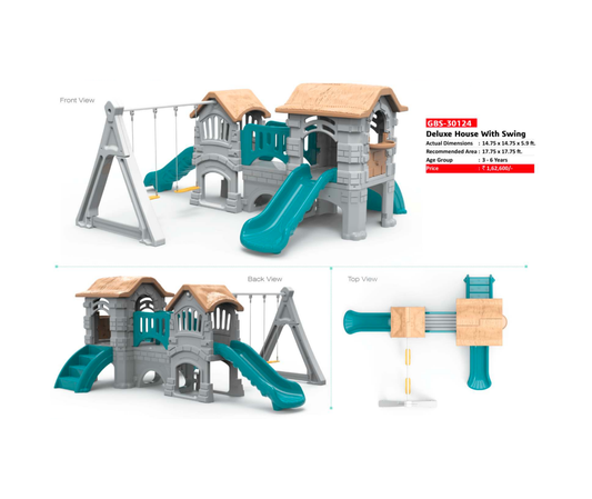 Deluxe House With Swing - GBS-30124