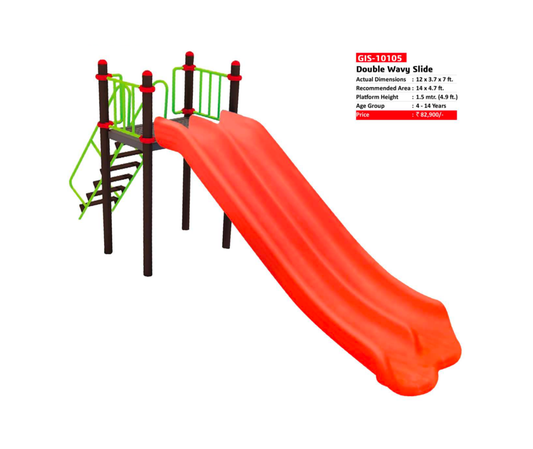Double Wavy Slide - GIS-10105