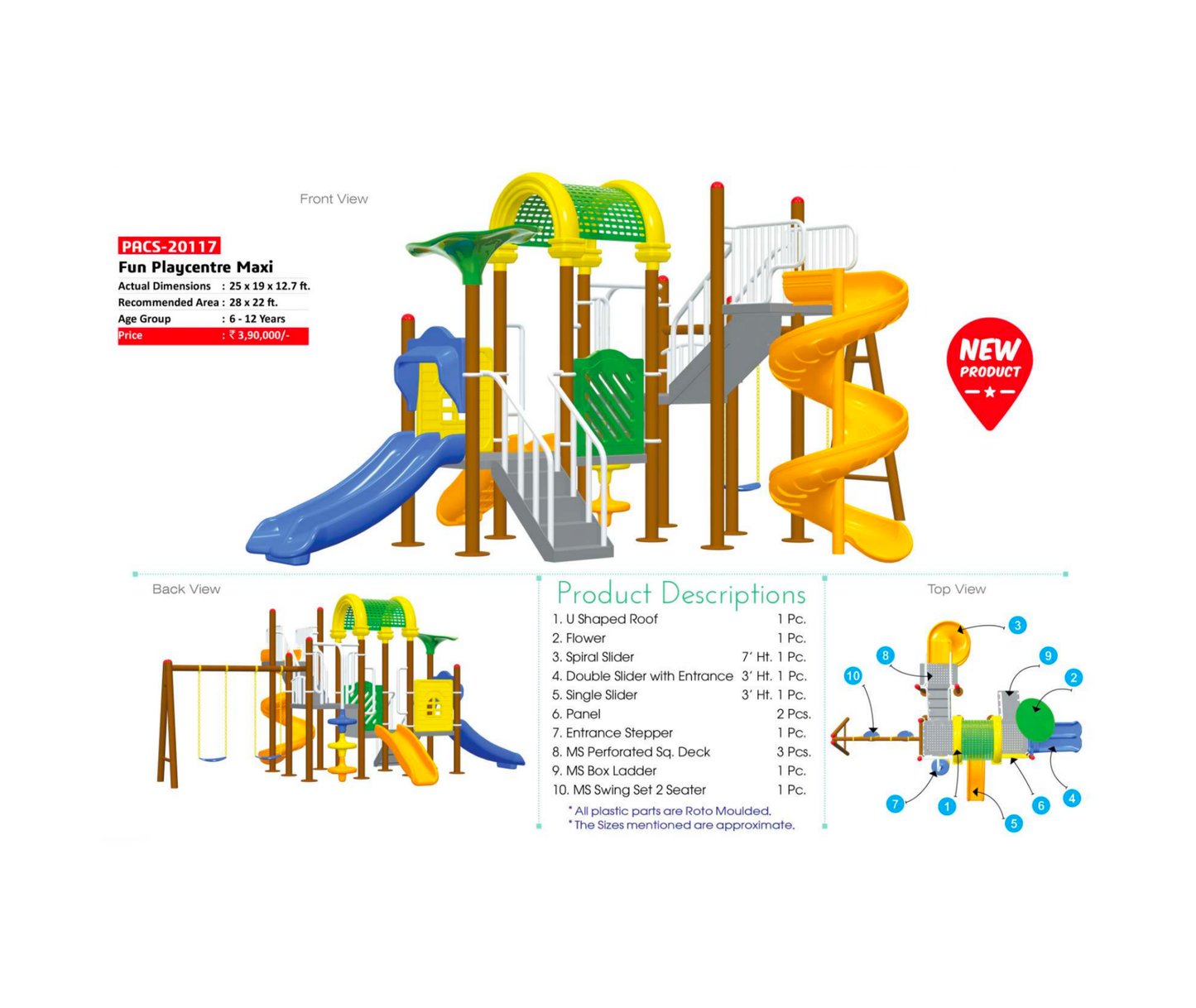 Fun Playcentre Maxi - PACS-20117