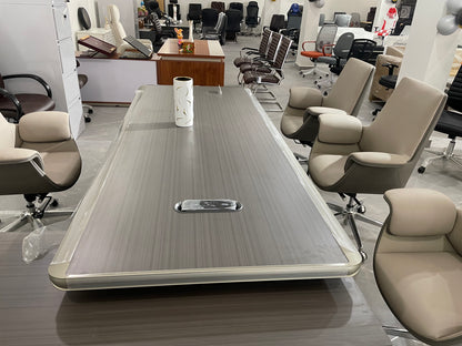 Executive Imported Offilce Table with attached Side Table