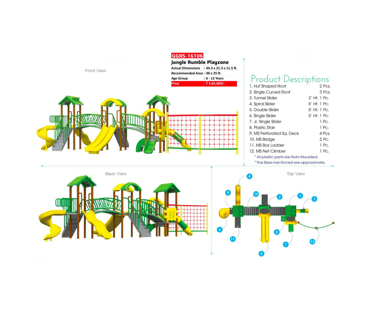 Jungle Rumble Playzone - GGAS-16106