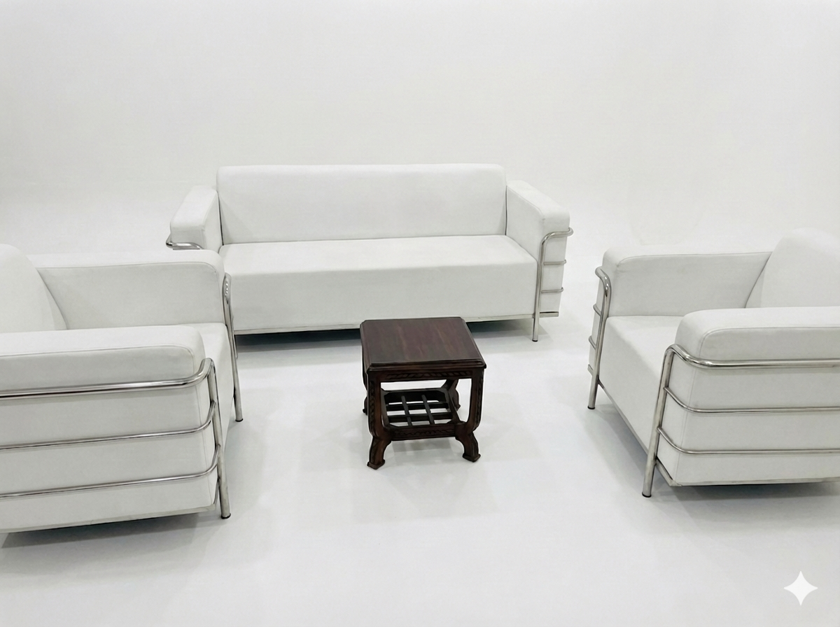 Leather Lust 5 Seater Sofa Set(3+1+1)