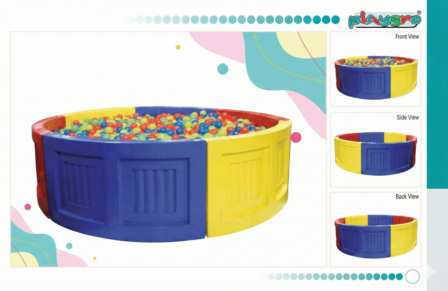 Ball Pool (without balls) (Set of 6 Pcs) (PGS-912)