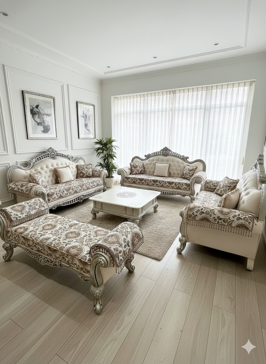 The Victoria 9 Seater Sofa Set (3+2+2+2)