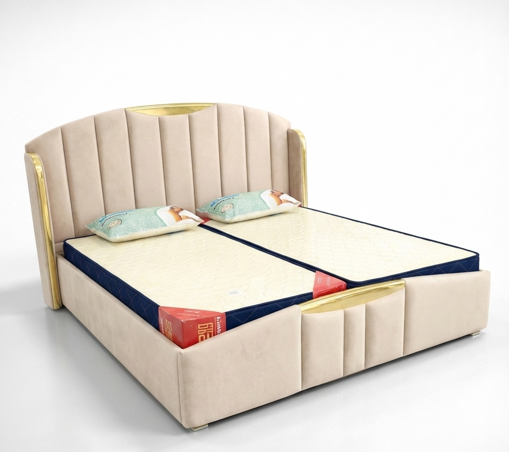 Tovoli King Size Bed