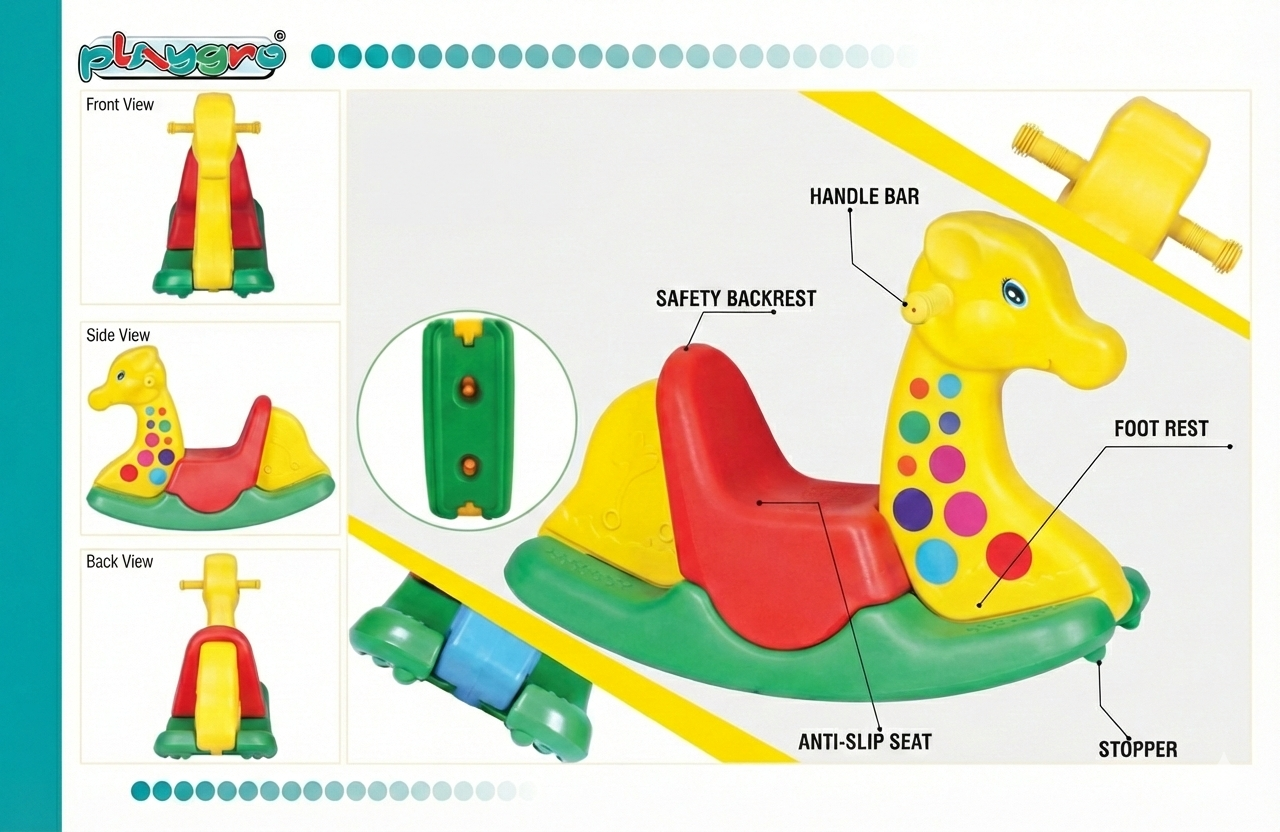 Jumbo Giraffe Rideon (YT-2404)