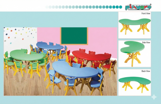 Crescent Table (Without Chair) (YT-4111)