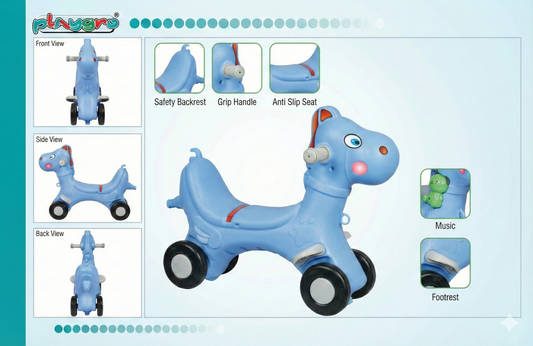 Steed Push-N-Scoot Rider (YT-6705)